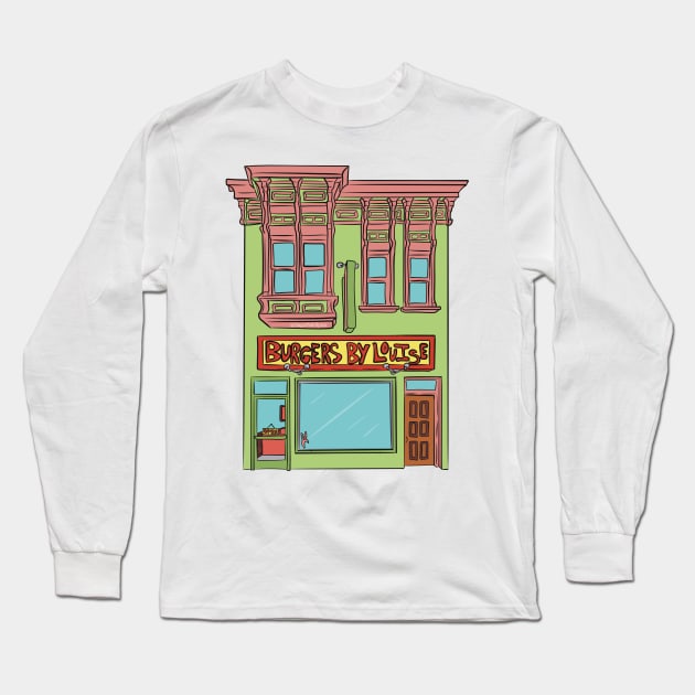 Bobs burgers #3b Long Sleeve T-Shirt by SugarSaltSpice